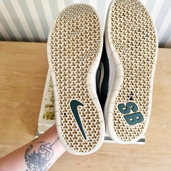 Nike SB Nyjah free 2 ash green mens 9.5 - Picture 5 of 10